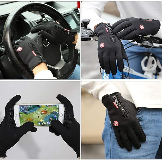 Touch Screen Windproof Outdoor Sport Gloves