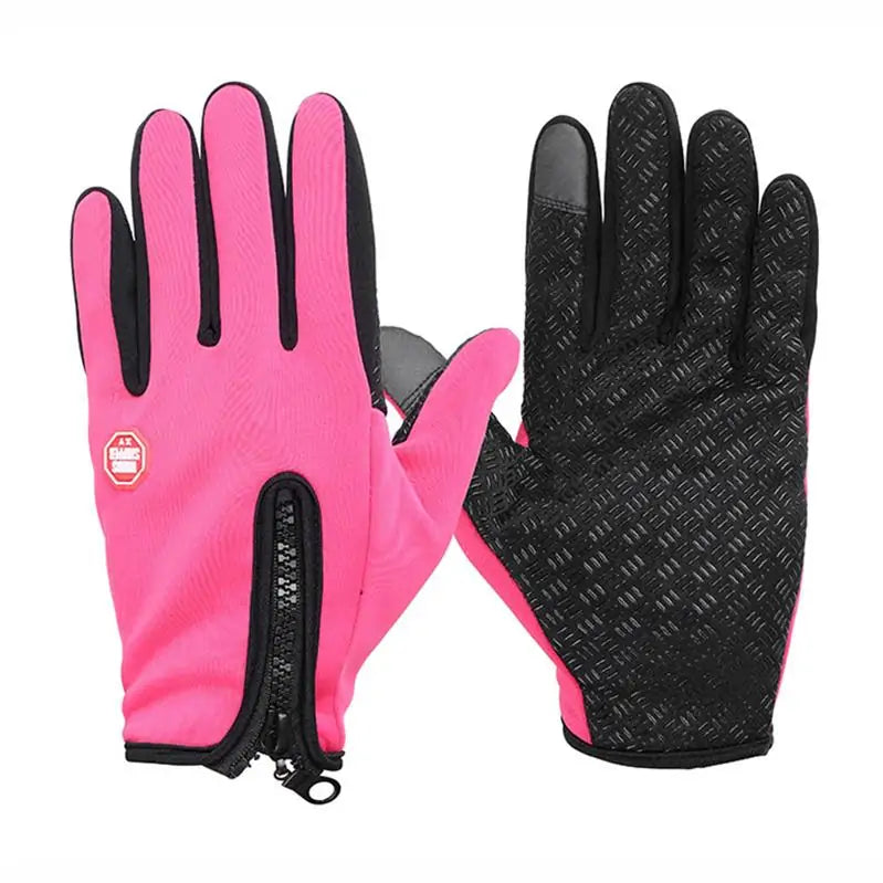 Touchscreen Winter Gloves for Men & Women – Windproof, Warm Outdoor Gloves for Running, Cycling, Hiking,  Driving, and Ready for Adventure