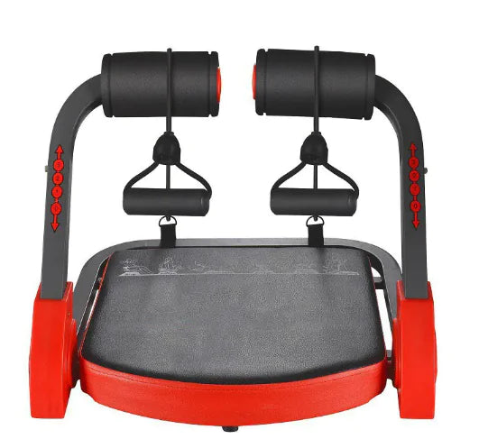 All-in-One Home Gym Workout Machine – Full Body Ab & Core Trainer, Adjustable Resistance Fitness Equipment for Men & Women, Foldable Body Sculpting Machine with Bonus Bands