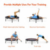 Foldable Fitness Trampoline for Adults – Mini Rebounder for Home Workouts, Cardio, Lymphatic Drainage & Balance Training – Quiet, Portable Indoor Exercise Trampoline