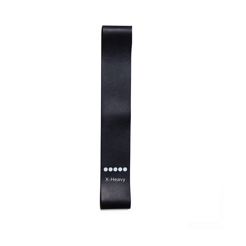 Black x-heavy yoga resistance band