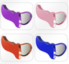 Color assortment of hip and butt muscle trainers: purple, pink, brown, and blue