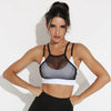 Hollow Out Mesh Sport Bra