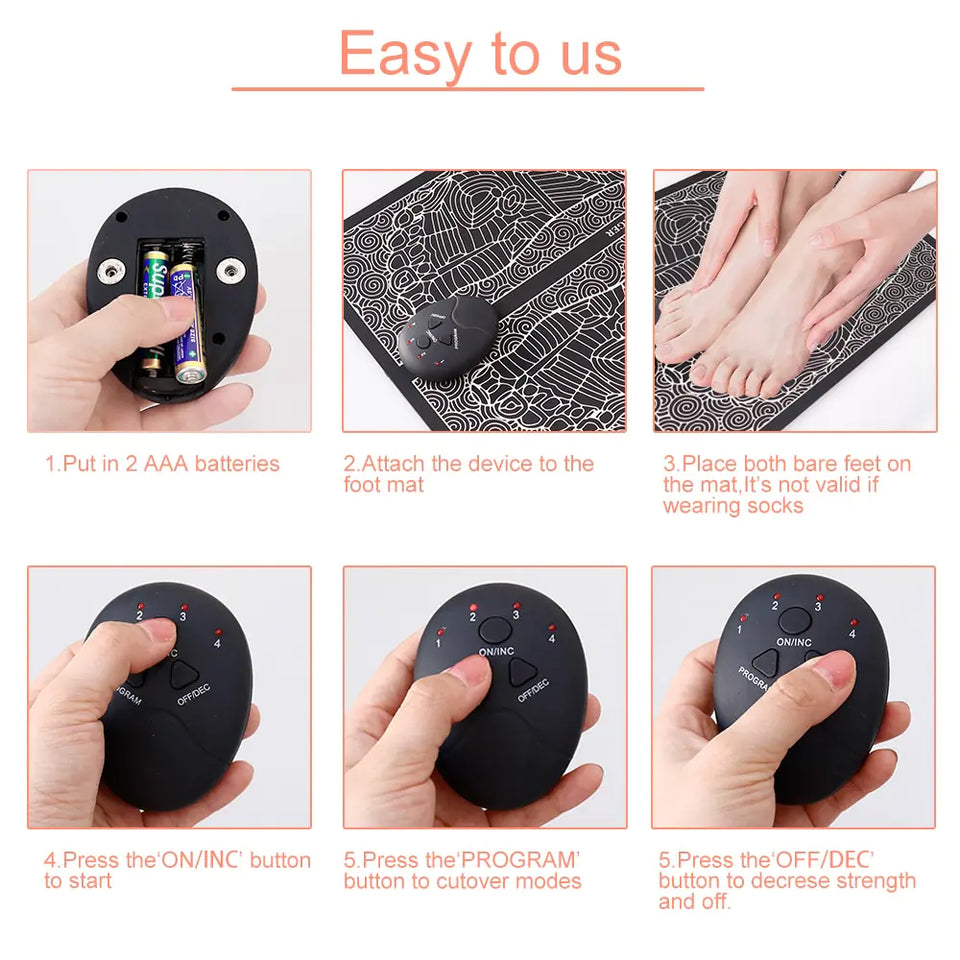 Electric Foot Massager Pad