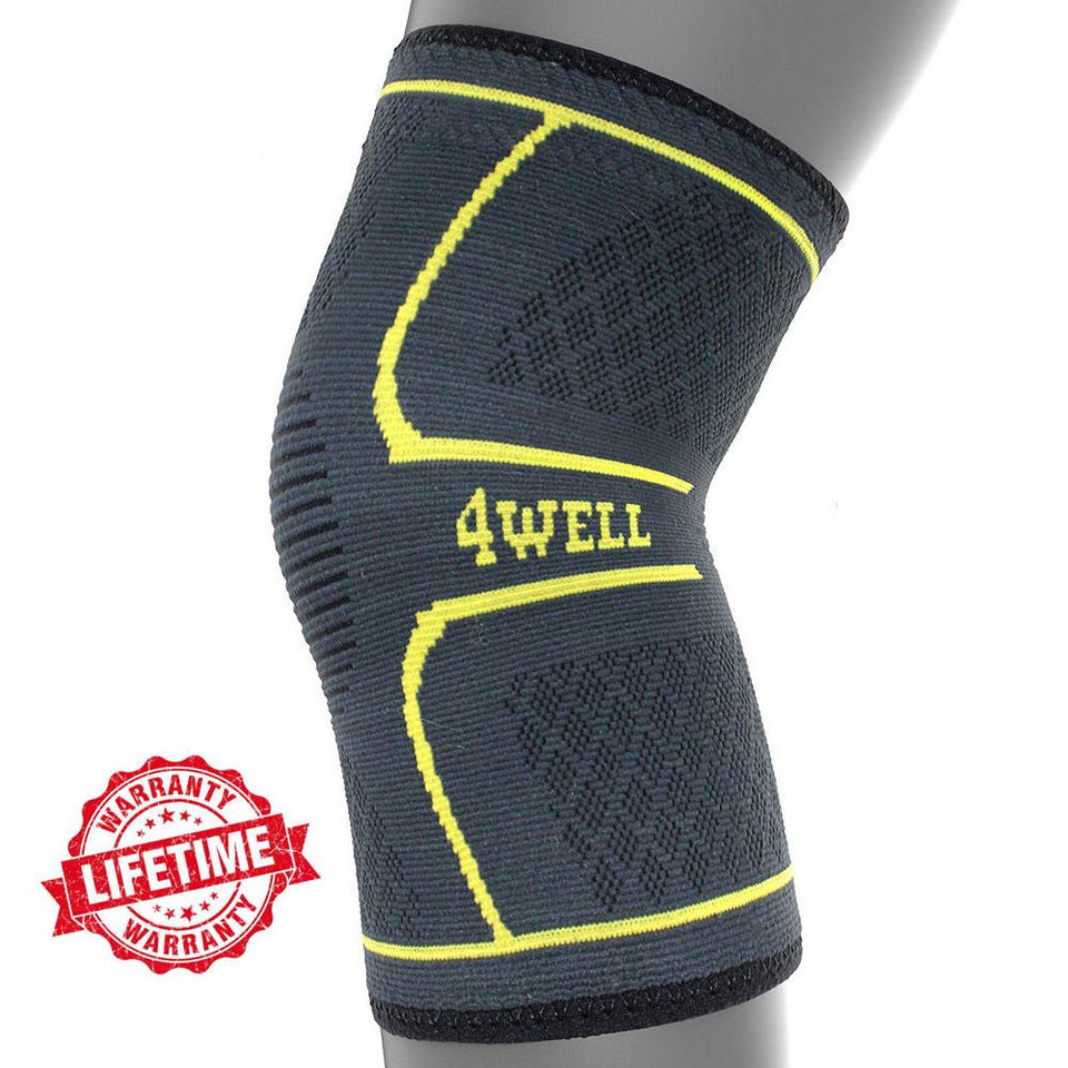 Lifetime guarantie Ultimate Knee Compression Support Sleeve - 4well